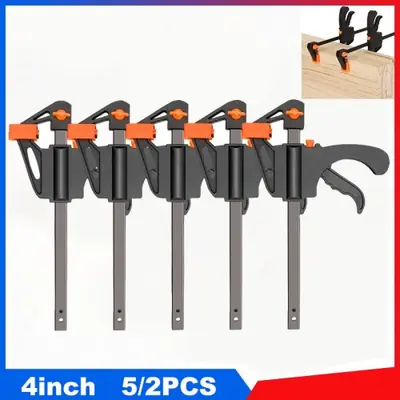 Pince à bois rapide 4 pouces - Ensemble de 5 pièces