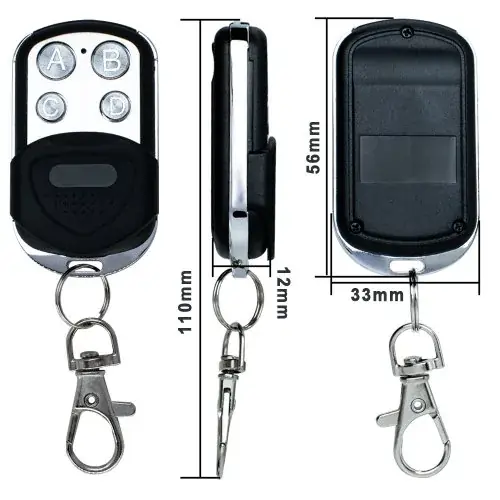Image de Télécommande Universelle pour Porte de Garage - Multifréquence 433MHz, 315MHz, 868MHz