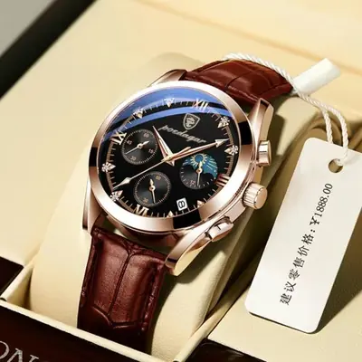 Image de Montre Homme Luxe Étanche - Style Militaire & Sport