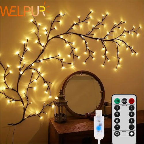 Image de Lampe Murale Arbre LED - Décoration Lumineuse Ambiance Chambre
