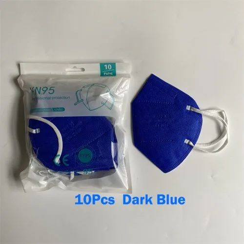 10 stuks donkerblauw