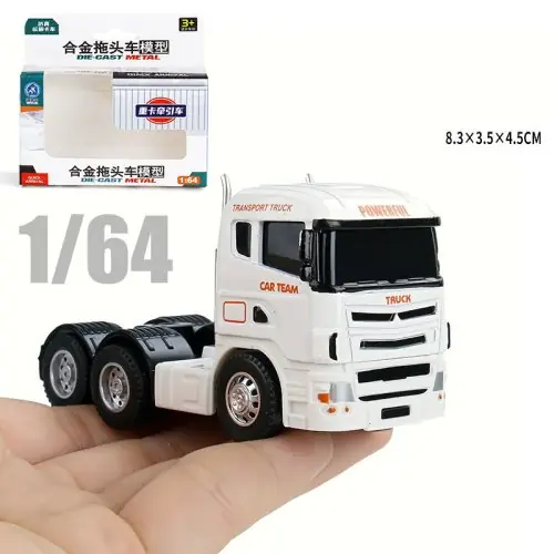 Image de Camion Scania Conteneur 1:64 - Modèle Miniature en Alliage