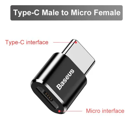 Type C mannelijk naar micro
