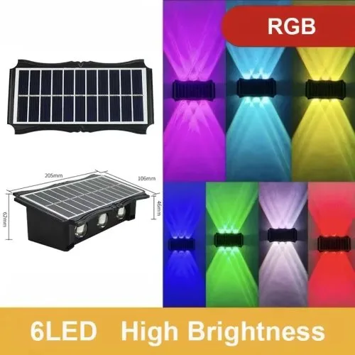 6LED RGB clair