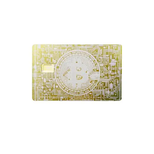 Image de Cartes Cadeaux Métal Artisanal Élégantes