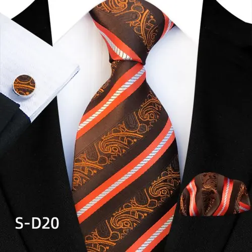 Image de Cravate à Pois + Boutons de Manchette Luxe - Ensemble Élégant pour Mariage