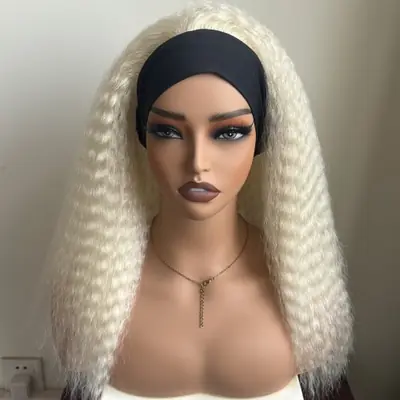 Image de Perruque Synthétique Courte Bouffante Afro