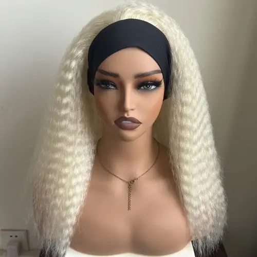 Image de Perruque Synthétique Courte Bouffante Afro