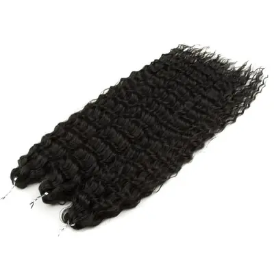 Image de Extensions Cheveux Synthétiques Ombre Blonde - 22 Pouces