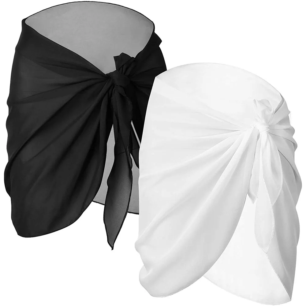 Bild von Chiffon-Sarong: Eleganter Bikini-Überwurf für den Strand