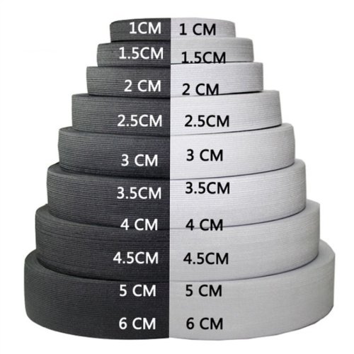 Imagen de Bandas Elásticas de Nailon para Costura y Manualidades