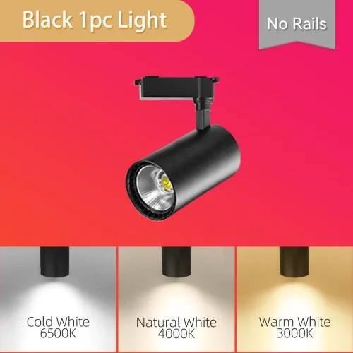 1PC Black No Rails