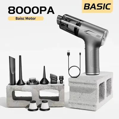 Image de Mini Aspirateur Sans Fil pour Voiture - Puissant & Portable