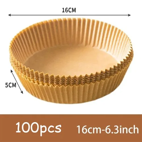 100 piezas 16cm redondo