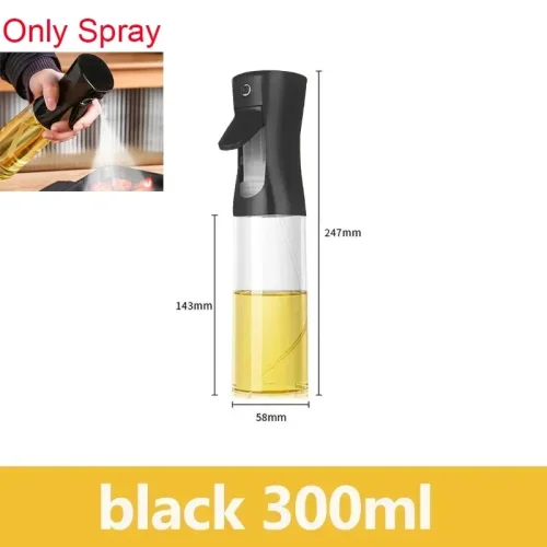 Czarny 300ml-spray