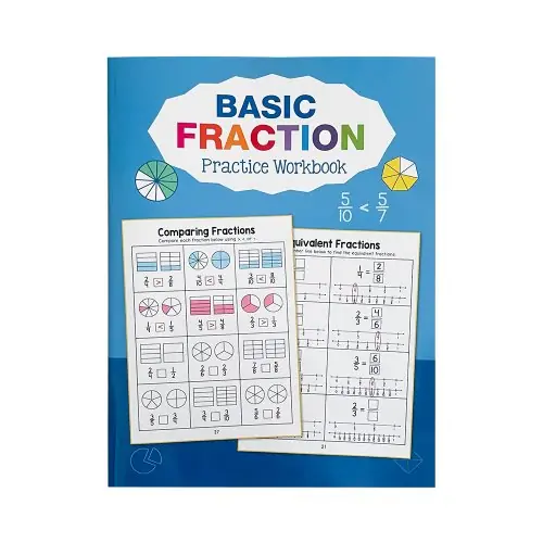 Image de Cahier de Fractions - Apprentissage & Pratique en Maths