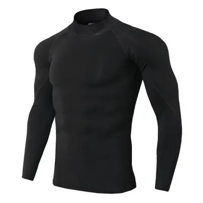 Image de T-Shirt de Sport Homme Manches Longues - Séchage Rapide & Compression