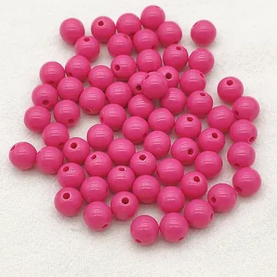 Image de Perles Acrylique Rondes 8-16mm - Création de Bijoux DIY