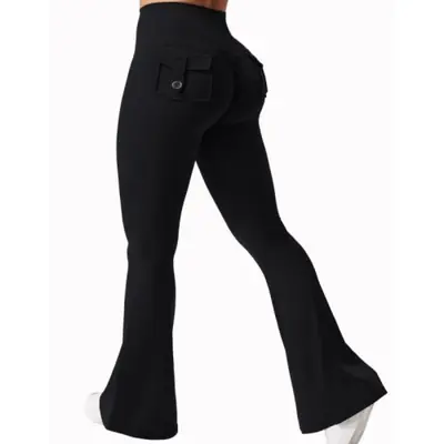 Image de Leggings Yoga Femme 2024 - Sensation Nue & Élastiques