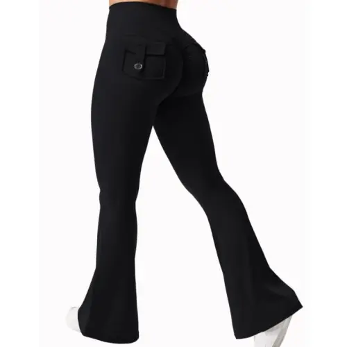 Image de Leggings Yoga Femme 2024 - Sensation Nue & Élastiques