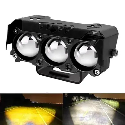 Image de Projecteur LED Double Couleur pour Moto & Véhicules