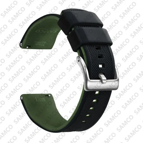 Zwart legergroen groen 1
