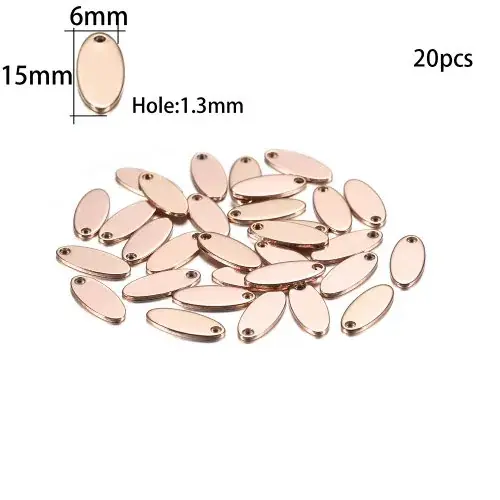 Rose ovale 6x15mm