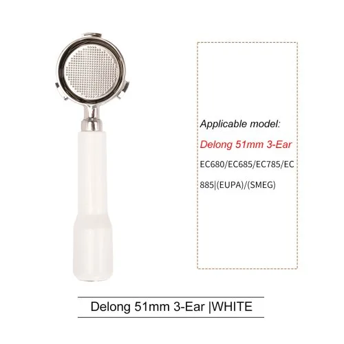 51mm 3-Ear White