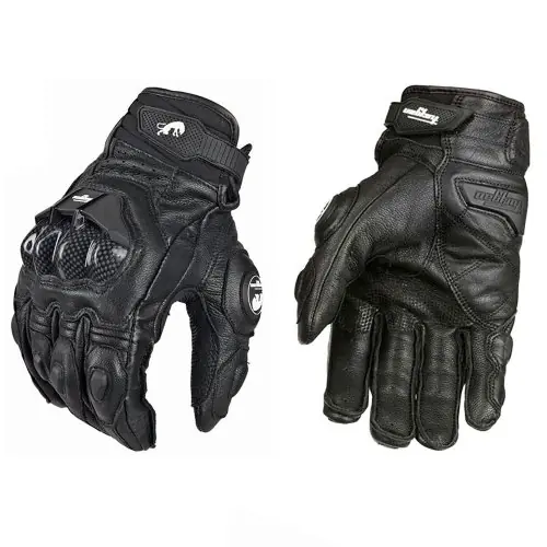 Image de Gants de Moto en Cuir Noir Furygan AFS 18 - Performance & Style