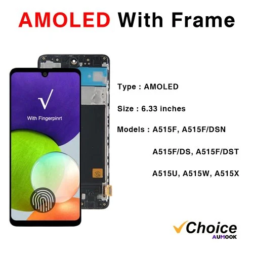 AMOLED con cornice