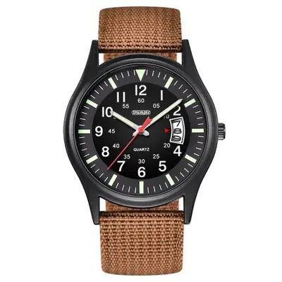 Image de Montre Militaire Homme Nylon - Élégante & Fonctionnelle