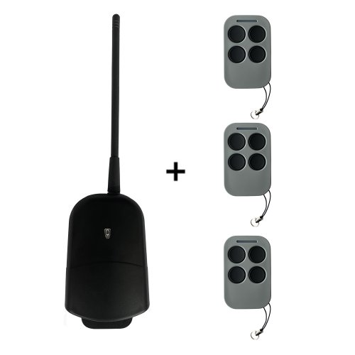 Imagen de Receptor Universal para Puerta de Garaje con Control Remoto de 433.92 MHz, Compatible con Transmisores de Código Rodante para Sistemas de Acceso Automático