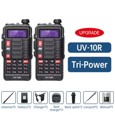 Image de Talkie-Walkie Baofeng UV-10R Haute Puissance 2 Voies