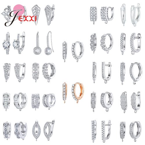 Image de Boucles d'oreilles Zircon Cubique - Design Élégant & Fait Main