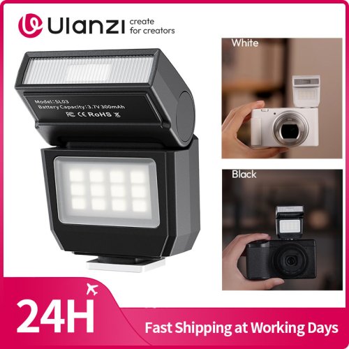 Immagine di Ulanzi SL03 Spark Lite - Flash Portatile per Fotocamera con Luce di Riempimento, Compatibile con Sony, Canon, Nikon, Fujifilm