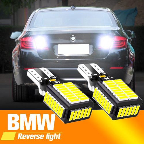 Afbeelding van 2 stuks LED achteruitrijlampen W16W T15 921 CANBUS voor BMW E81, E87, E88, E82, E92, E90, E91, E60, F07, F11, E61 - 1, 3 en 5 Serie