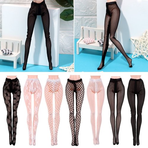 Image de Collants Résille pour Poupée - 20 Styles Élégants