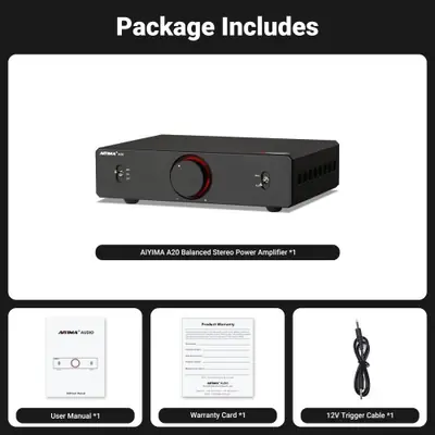 Image de Amplificateur HIFI 300W x2 TPA3255 - Son Puissant et Équilibré