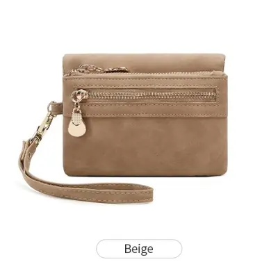 Image de Portefeuille Court Rétro en Cuir PU