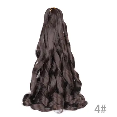 Image de Extensions Cheveux Bouclés Synthétiques 14 Pouces