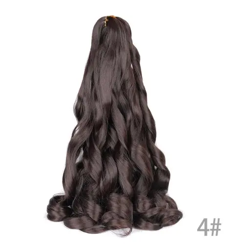 Image de Extensions Cheveux Bouclés Synthétiques 14 Pouces