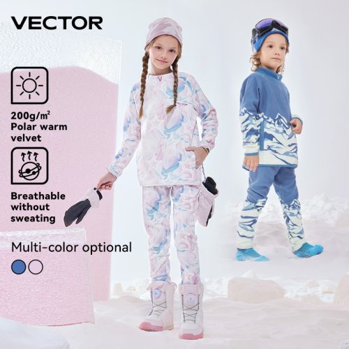 Afbeelding van Warm & Sneldrogend Kinderfleece voor Skiën en Snowboard