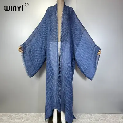 Image de Kimono de Plage Luxueux pour Femme - Élégance et Style