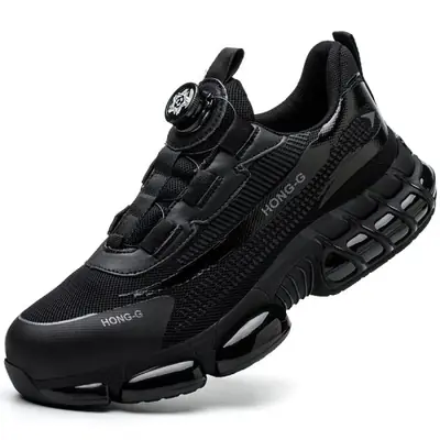 Image de Chaussures de Sécurité Homme - Anti-Écrasement Vert Parker