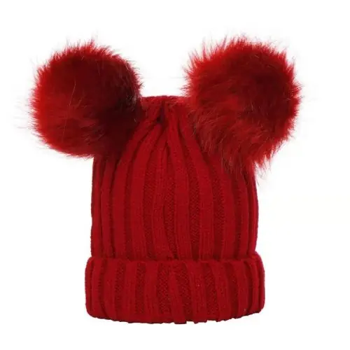 Image de Chapeaux Pompons Bébé & Maman - Style 2024