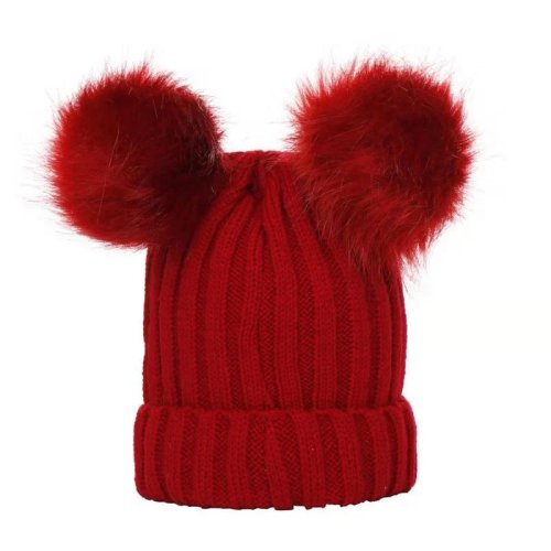 Afbeelding van Leuke Bobble Hoed voor Baby's en Kinderen