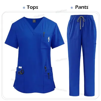 Image de Uniforme Infirmière Femme - Tunique & Pantalon Pro