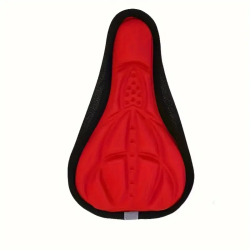 Afbeelding van Zachte 3D Gewatteerde Fiets MTB Zadel Seat Cover Kussen Spons Schuim Comfortabele Zadels Mat Fietsaccessoire
