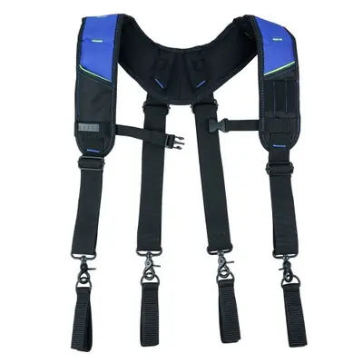 Image de kunn bretelles de ceinture à outils rembourrées pour charpentier construction électricien travail avec boucles de fixation pour hommes