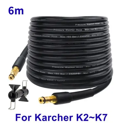 Image de Tuyau de lavage haute pression 20m - Compatible Karcher K2 à K7